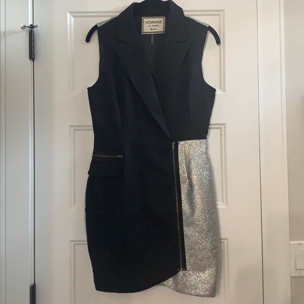 Tuxedo party dress